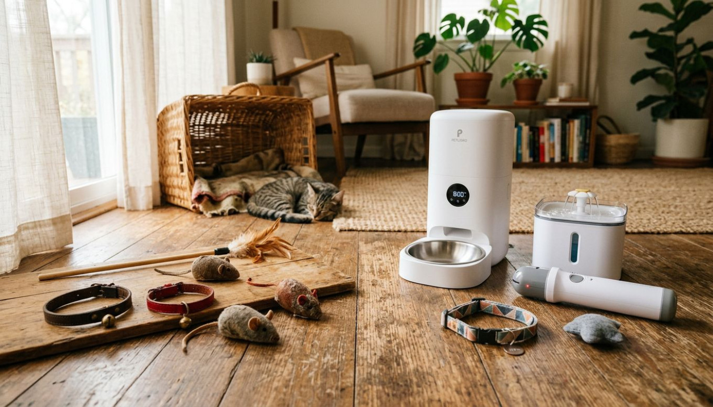 Évolution des accessoires pour chats : entre nostalgie et innovations